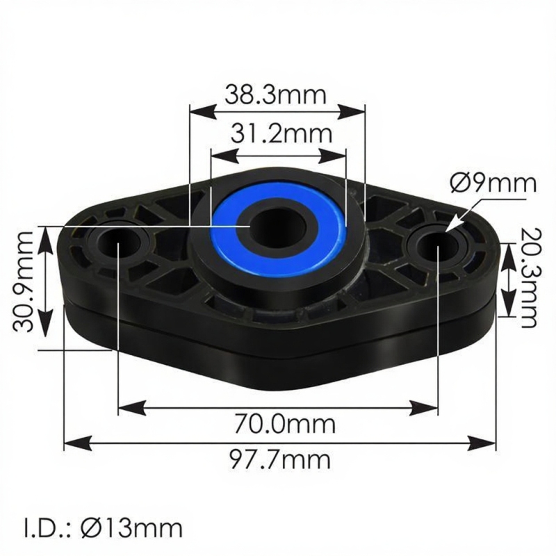 SOPORTE DE EXOSTO KENWORTH
